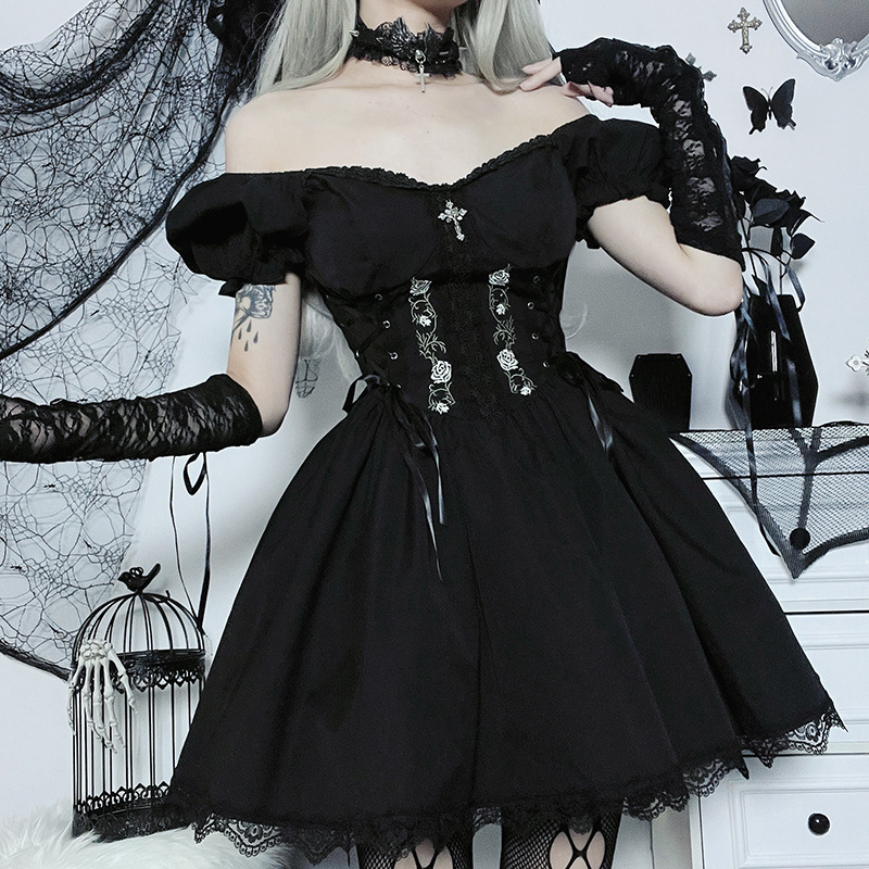 Vintage Gothic Princess Dress - 1