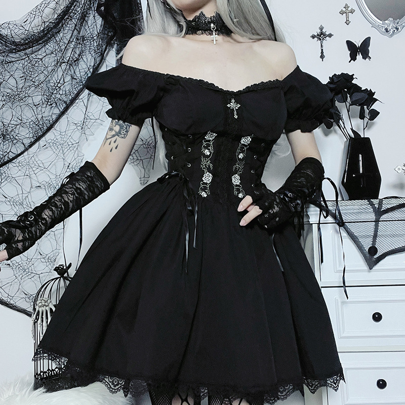 Vintage Gothic Princess Dress - 4