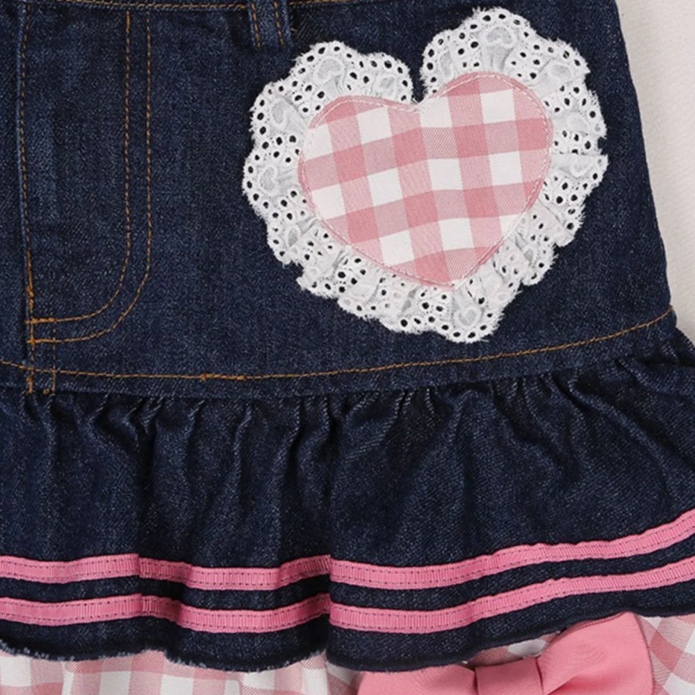 Lolita Kawaii Denim Mini Skirts - 3