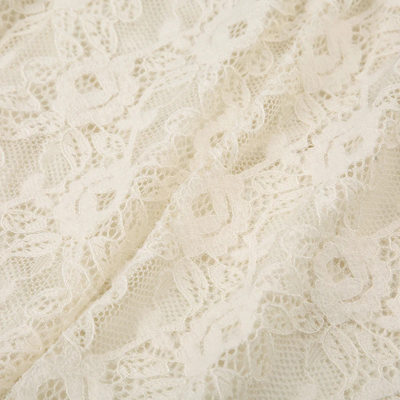 Cottagecore White Lace Skirt - 11