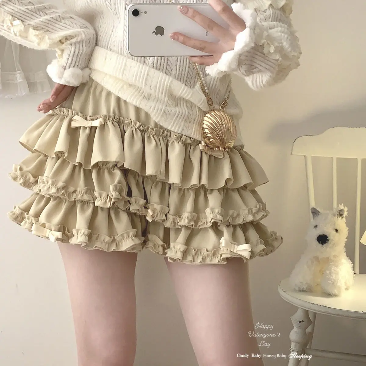 Kawaii Princess Layered Mini Skirts - 3