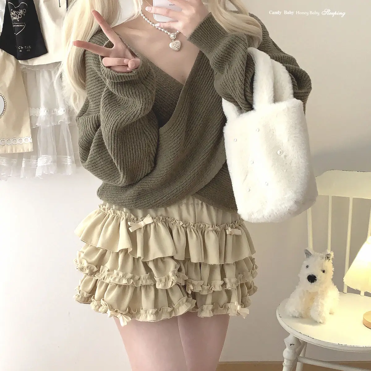 Kawaii Princess Layered Mini Skirts - 10