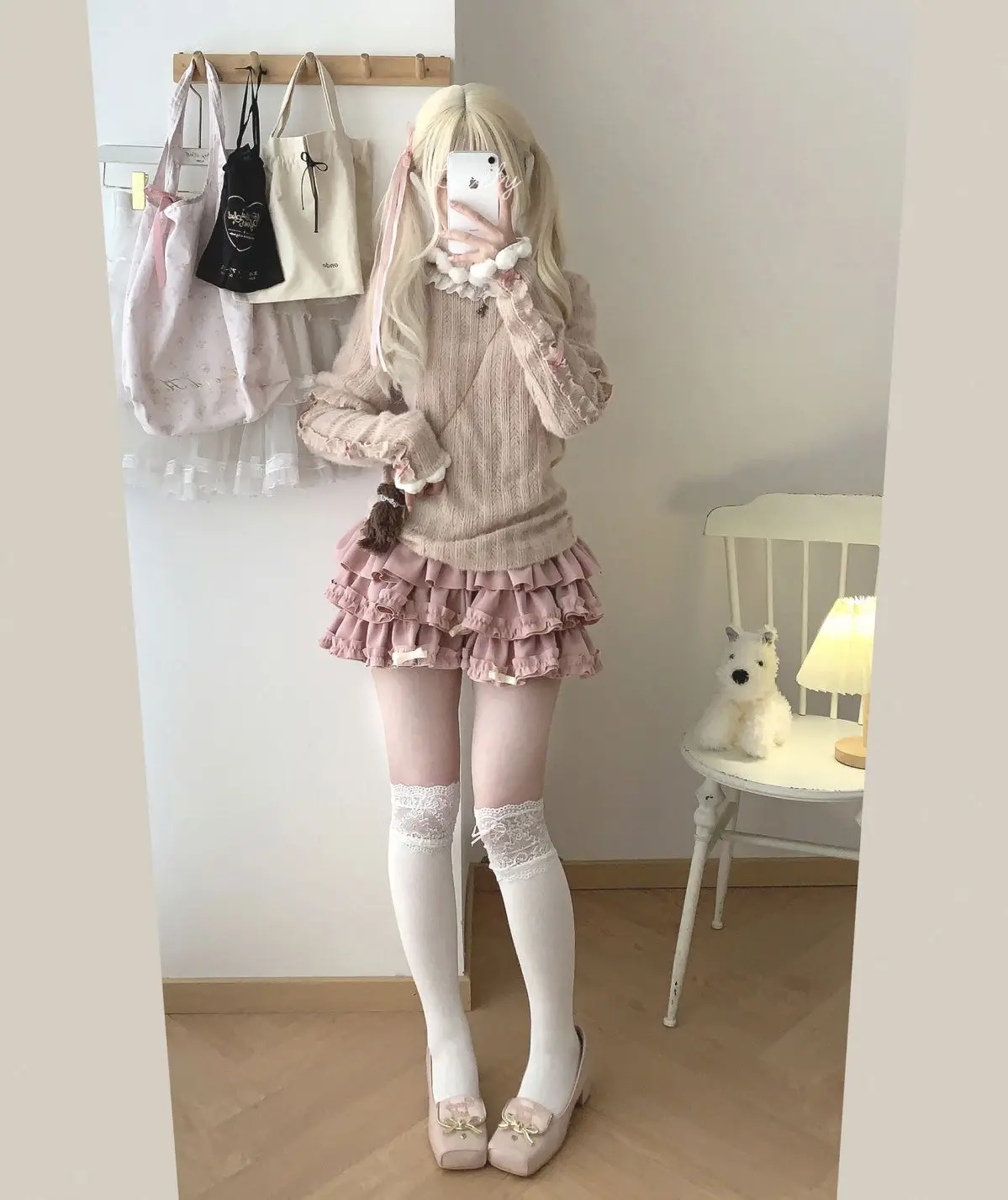 Kawaii Princess Layered Mini Skirts - 13