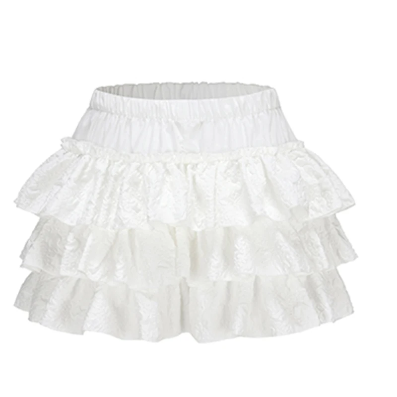 Kawaii Lolita Mini Skirts with Ruffles - 8