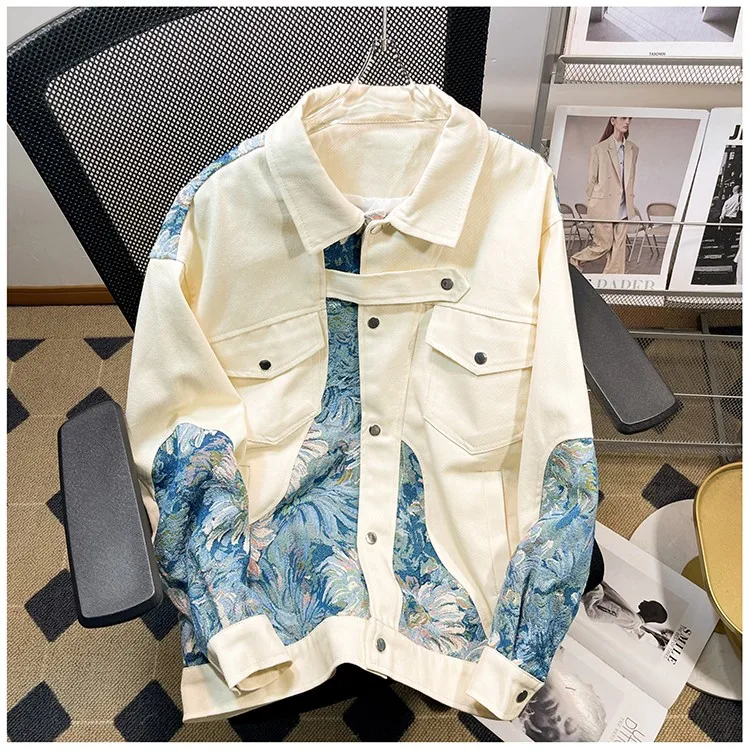 Trendy Harajuku Embroidered Jackets - 3