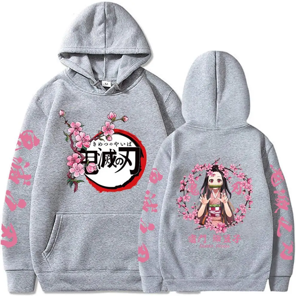 Demon Slayer Hoodie with Kamado Nezuko - 4