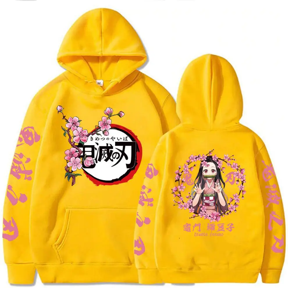 Demon Slayer Hoodie with Kamado Nezuko - 7