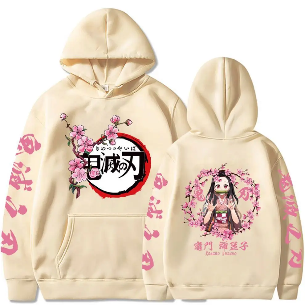 Demon Slayer Hoodie with Kamado Nezuko - 5