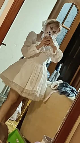 Bandage Lace Lolita Dress photo review