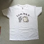 Summer Fan Cat T-shirt photo review