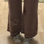 Acubi Wide-leg oversized Jeans with Stars photo review