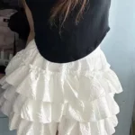 Kawaii Lolita Mini Skirts with Ruffles photo review