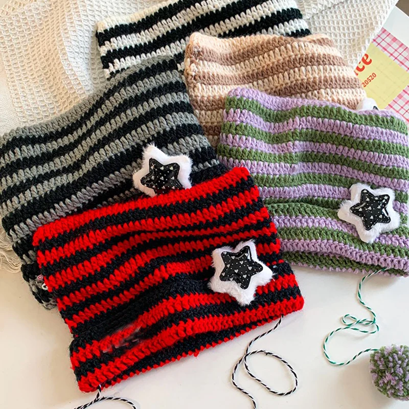 Cute Cat Ears Knitted Beanie Hat - 7