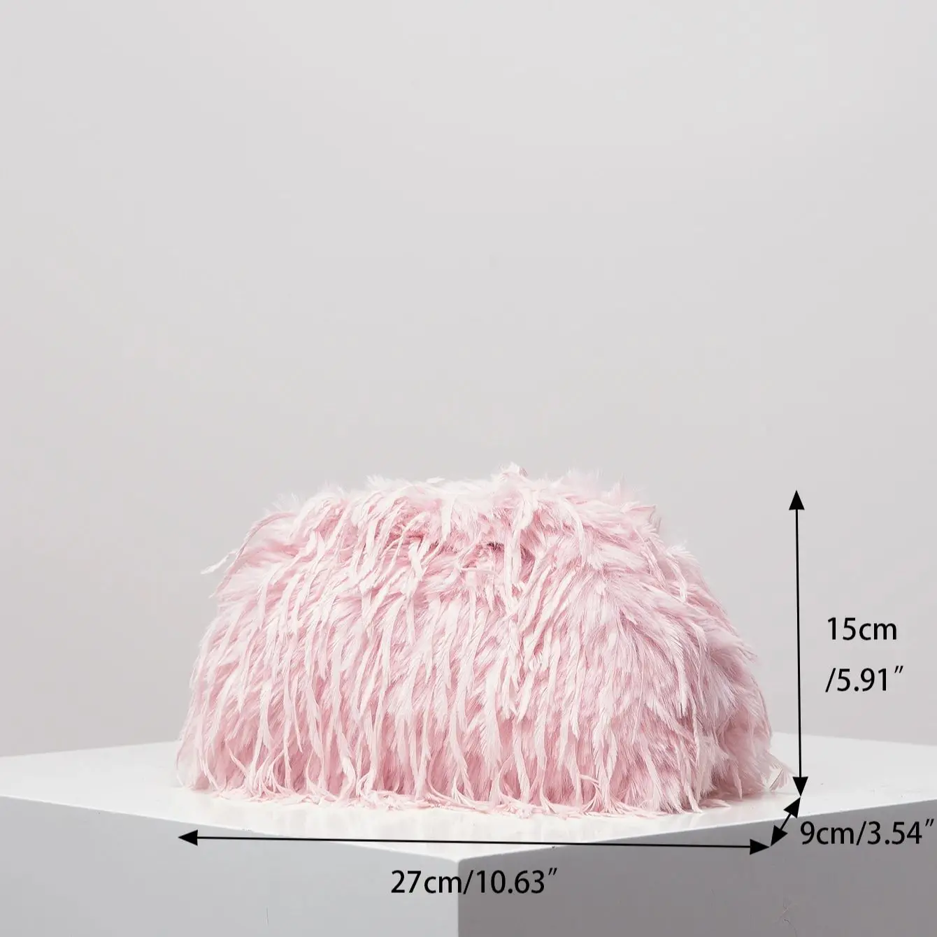 Dopamine-style fluffy bag - 4