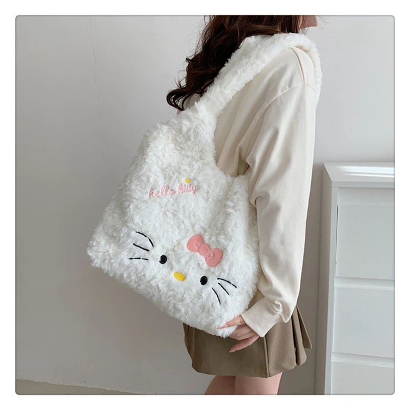 Soft fluffy Kawaii Hello Kitty Bag - 9