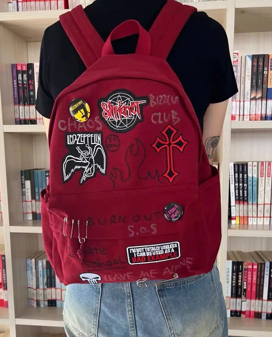 Rock Punk and Gothic Backpack - 4