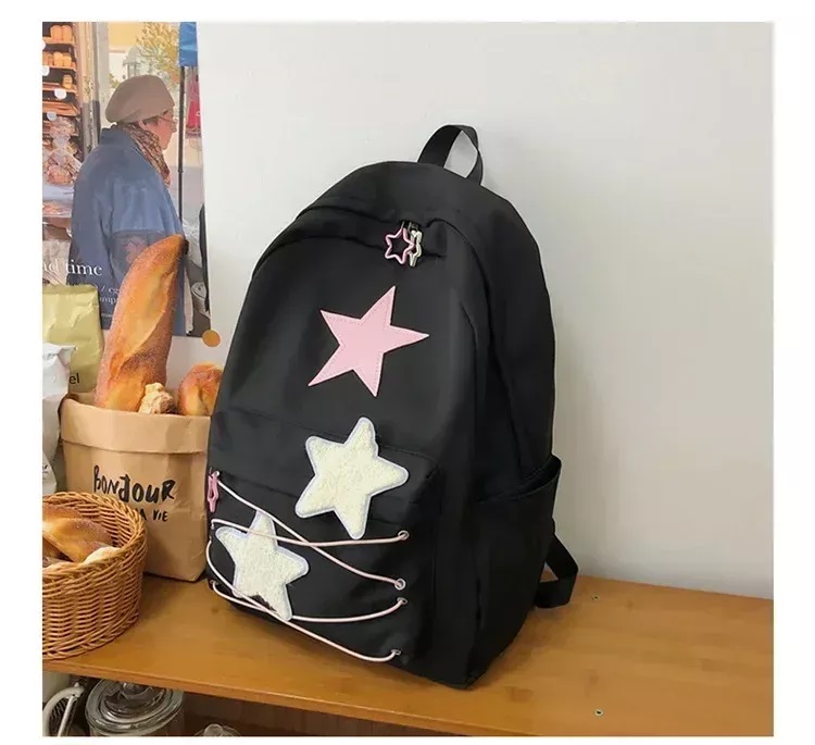 Egirl Backpacks with Stars and straps - 6