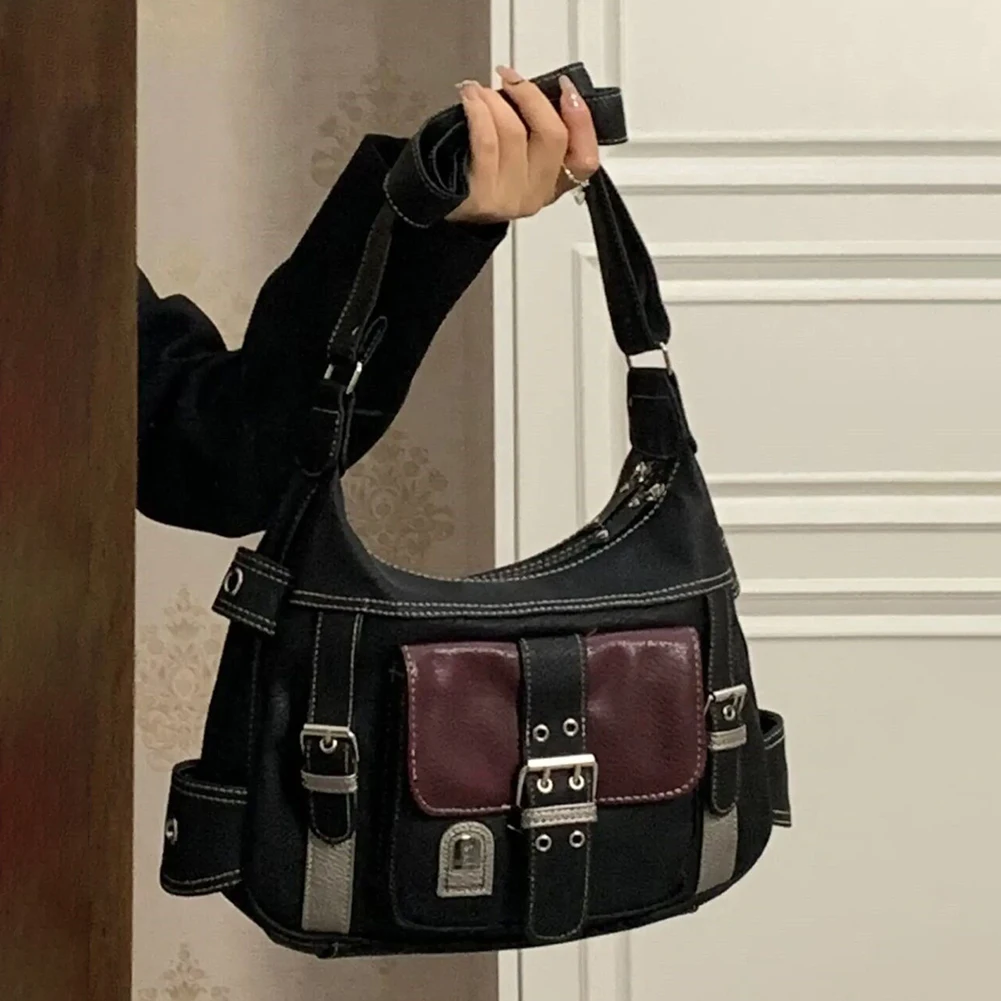 Gothic Y2K Crossbody Bag - 1