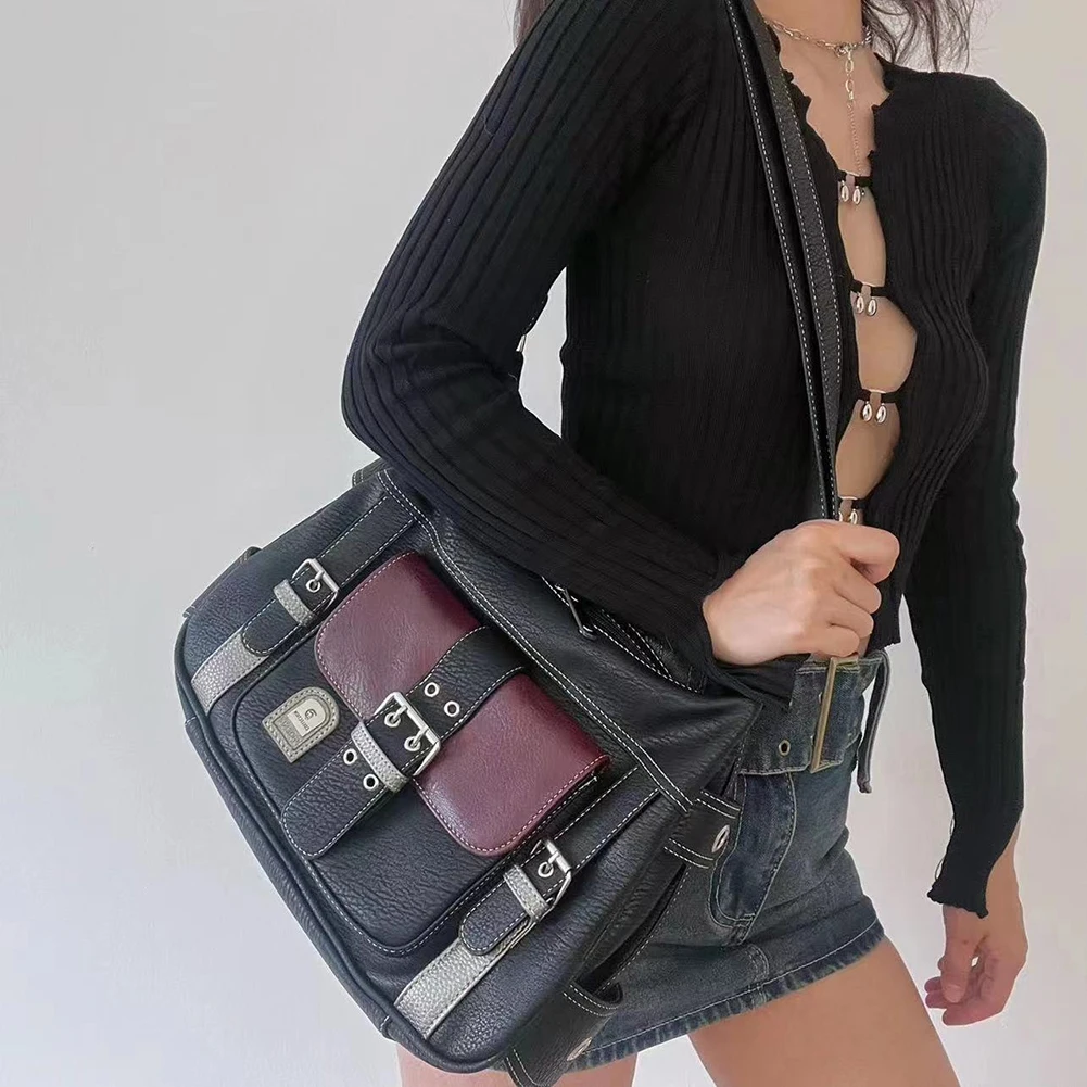 Gothic Y2K Crossbody Bag - 3