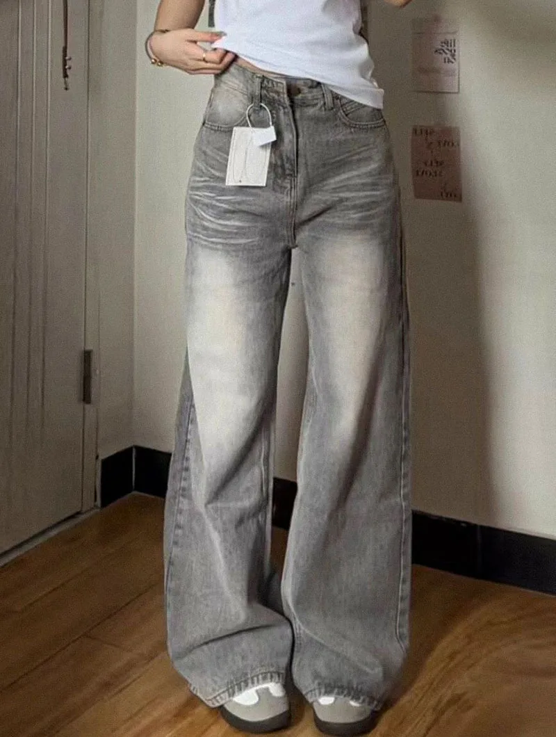 Acubi Y2K Jeans with high waist - 2