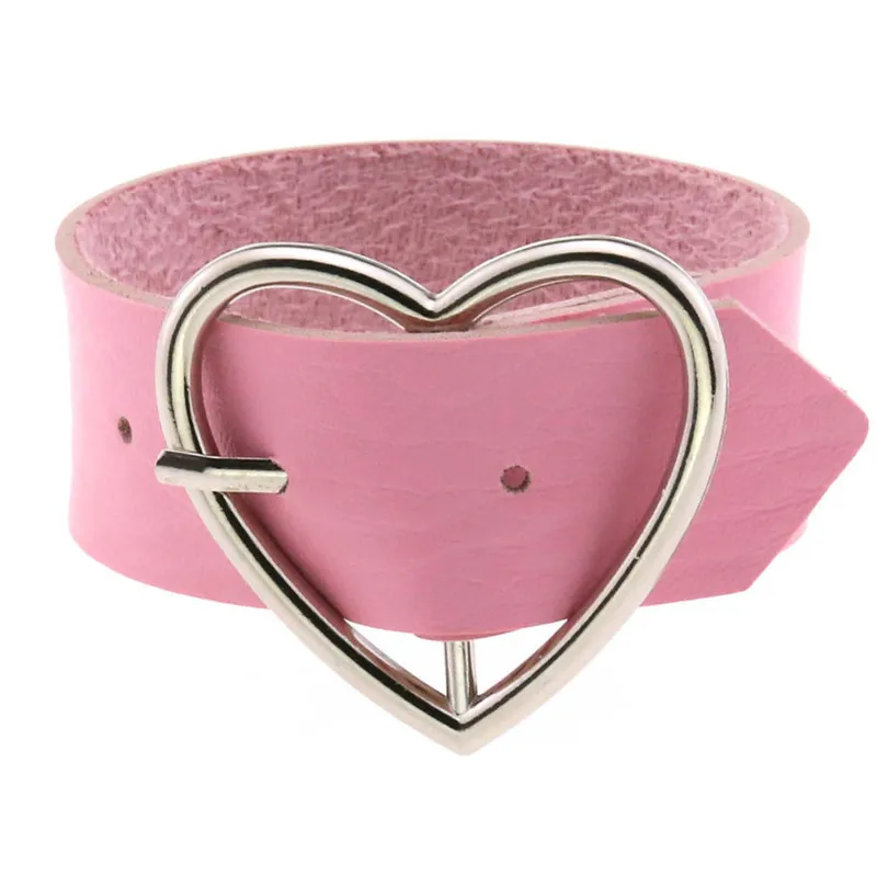 Punk Gothic Pink Wristband - 6