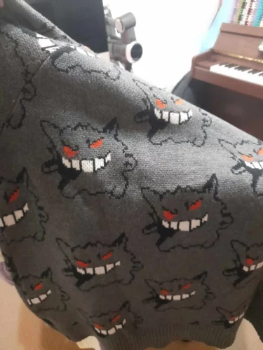 Little Devil print Sweater photo review