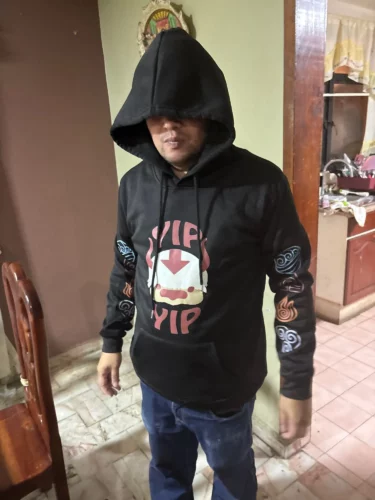 Avatar Cartoon print Hoodie photo review