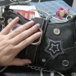 Y2k Shoulder bag with Stars photo review