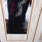 Gothic sweater with anime print photo review