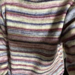 Y2k Turtleneck Striped Sweater photo review