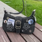 Y2k Shoulder bag with Stars photo review