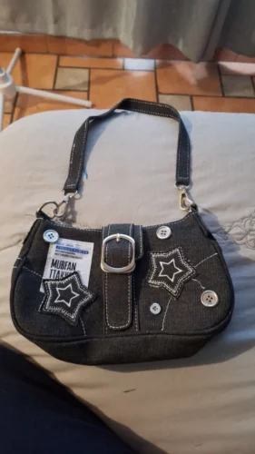 Y2k Shoulder bag with Stars photo review