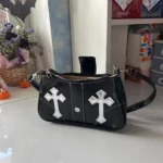 Y2k Gothic Shoulder Bags with crosses photo review