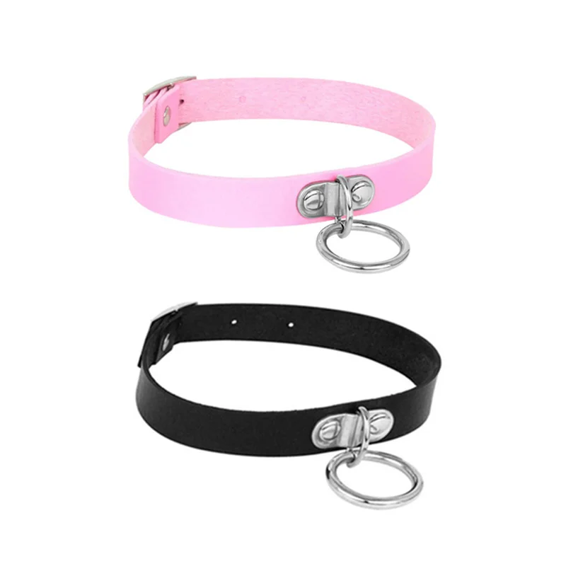 Egirl Choker with Round Loop - 3