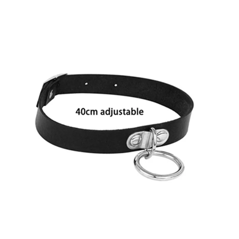 Egirl Choker with Round Loop - 5