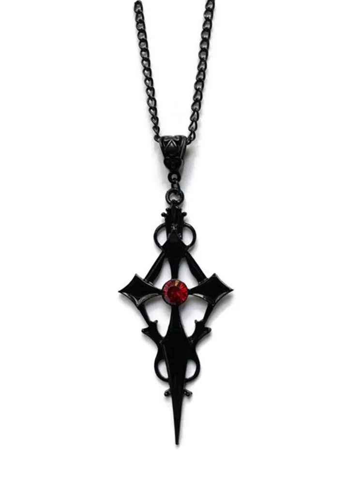 Cross Vampire Necklace - 2