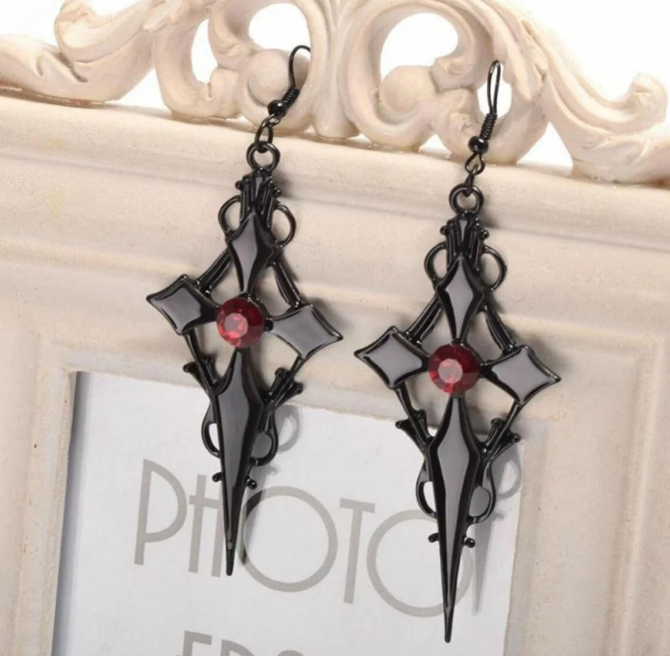 Cross Vampire Necklace - 3