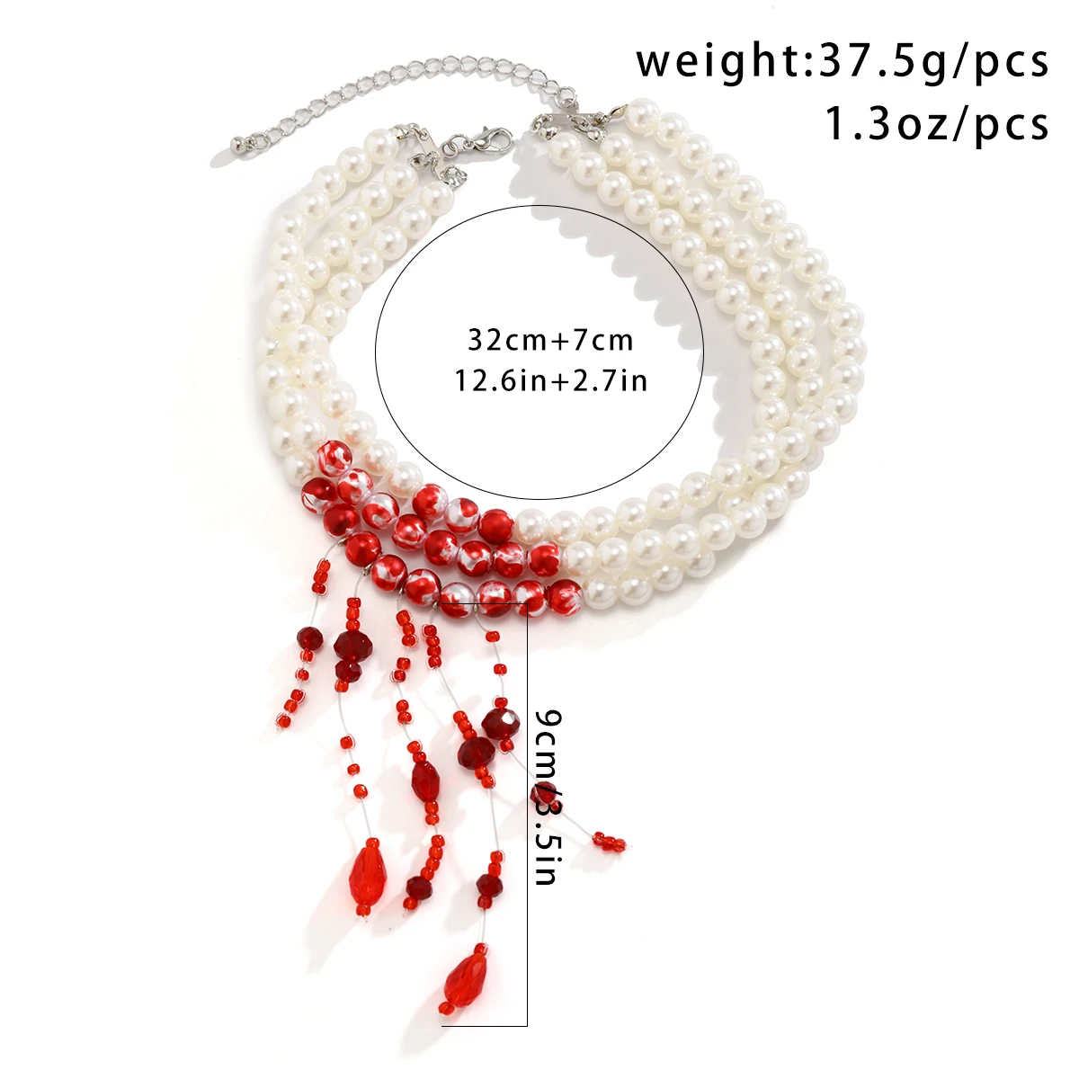 Bloody Vampiric Choker Necklace - 1