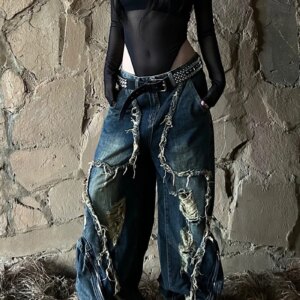 Acubi Grunge Cargo Jeans