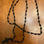 Gothic Black Cross Pendant Choker photo review