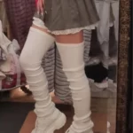 Harajuku Egirl Knitted Leg Warmers photo review