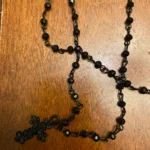 Gothic Black Cross Pendant Choker photo review