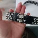 Belt with Rhinestones and Skull photo review