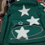 Egirl Backpacks with Stars and straps photo review