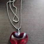 Red Heart Pendant Necklace photo review