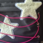 Egirl Backpacks with Stars and straps photo review