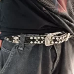 Belt with Rhinestones and Skull photo review