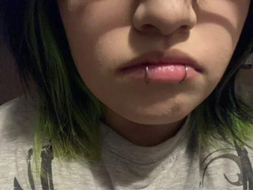 Punk Fake Nose or Lip Ring photo review