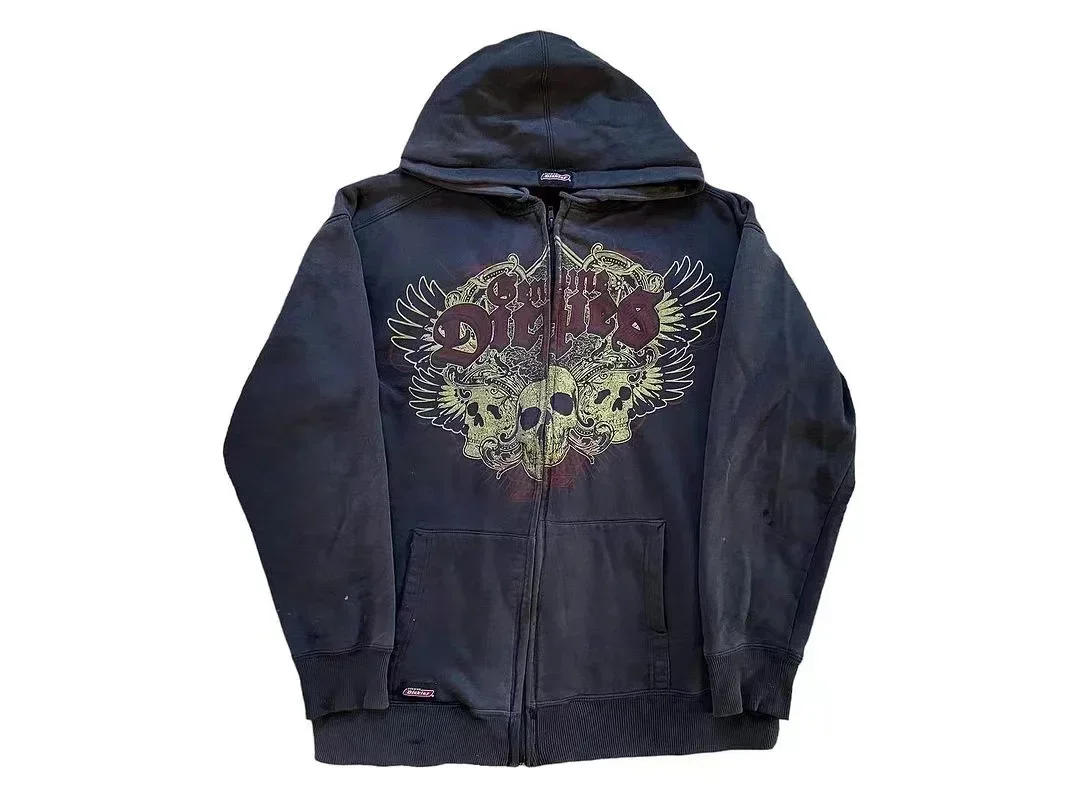 Sweat à capuche Gothic Streetwear - 10