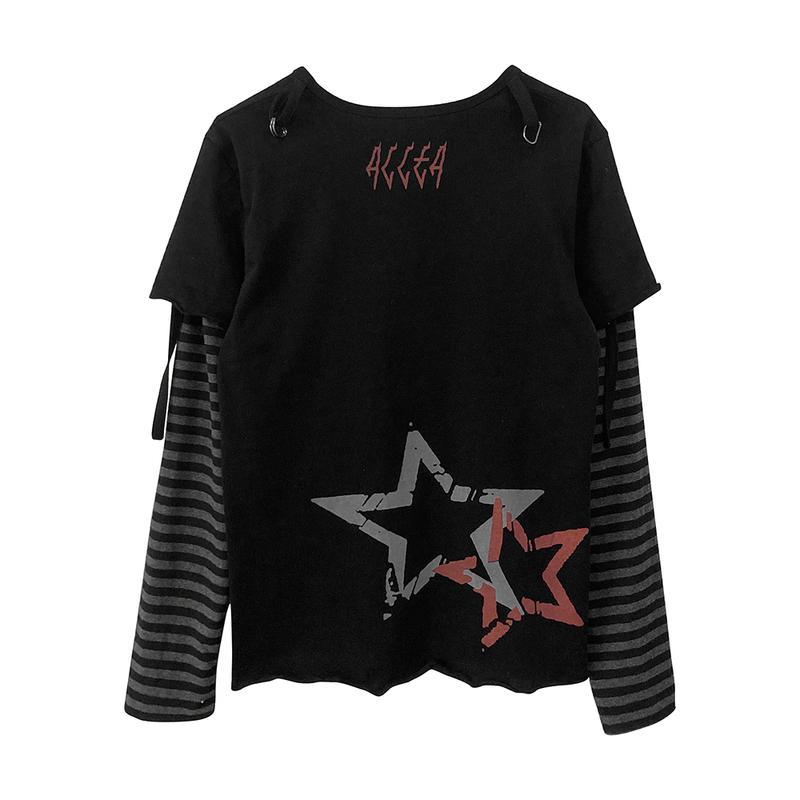 Grunge Punk Graphic T-Shirt - 2
